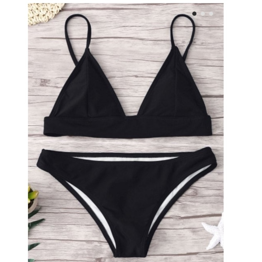 ZAFUL Black Bikini NWT